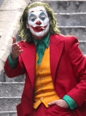 小丑同款绿色假发温暖哥谭市舞台马戏团综艺节目嘉年华Joker wig