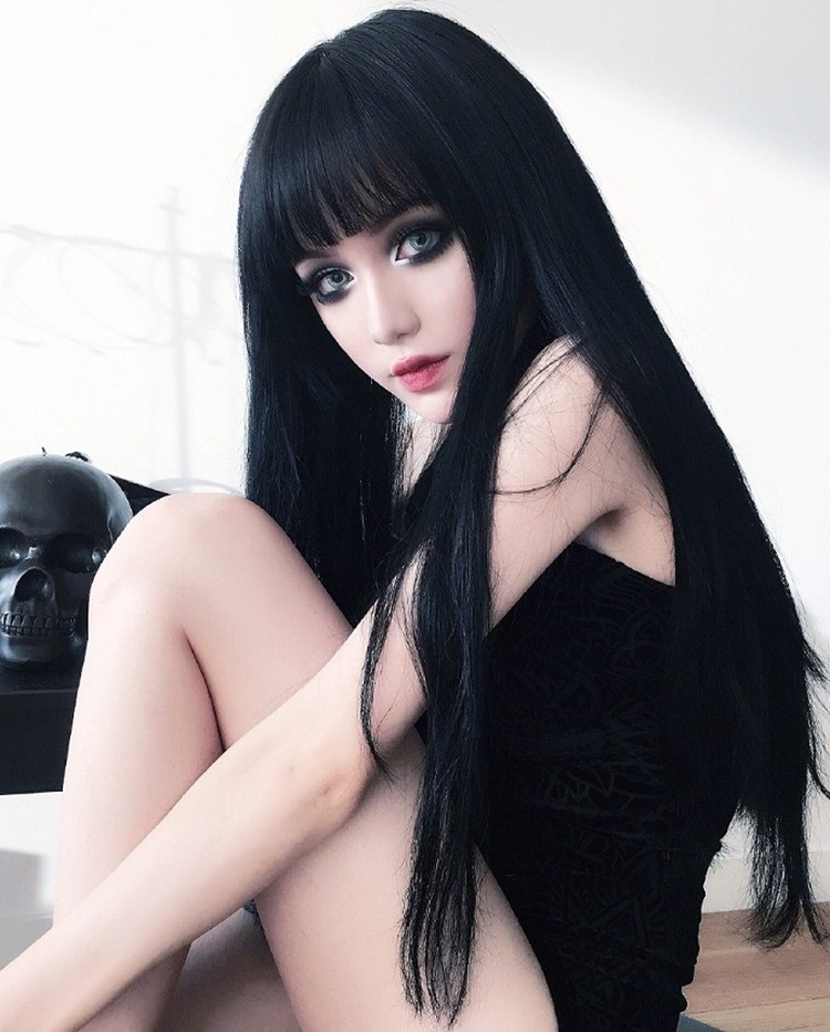 Perruque Long cheveux raides - Ref 2614024 Image 3