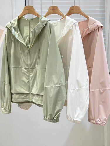 UPF100+原纱连帽防晒衣服户外防晒衫外套皮肤衣速干衣软壳风衣