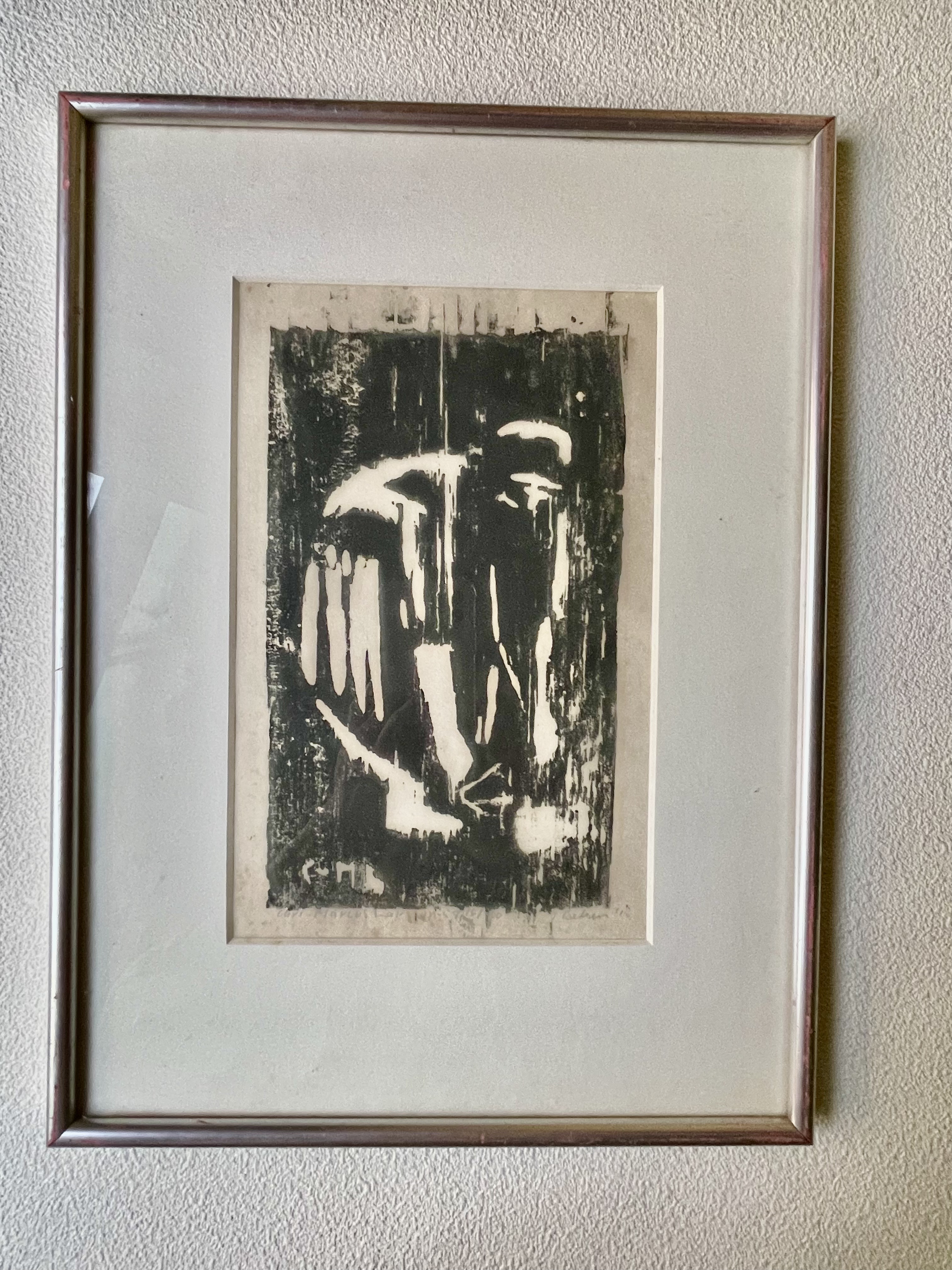 刘小姐鑫鑫西洋中古艺术品收藏瑞典20世纪初期限量版雕版画装饰画