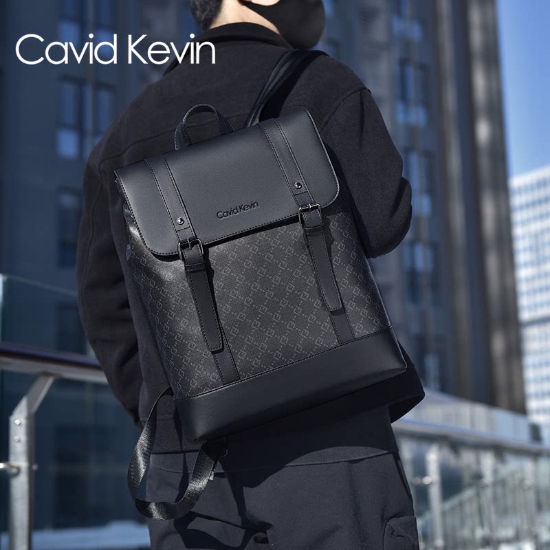 CavidKevin休闲男双肩包