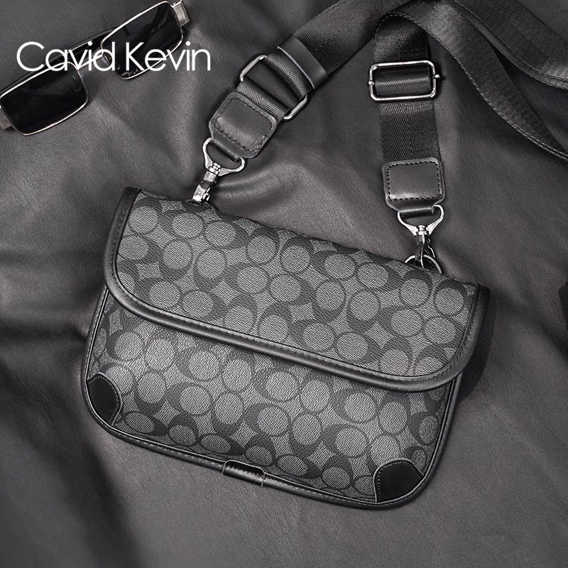 CavidKevin男士休闲单肩包