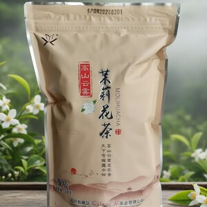 包邮四川威远高山云雾茉莉花茶壹级袋包袋装（高山壹级250克）