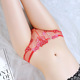 Underwear 透明刺绣性感内裤 Panties Transparent 女Womens