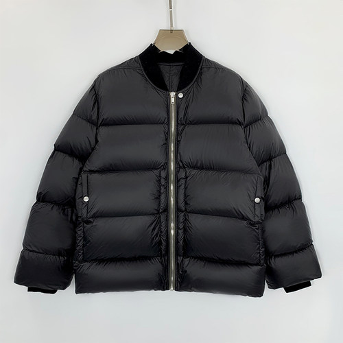 RO冬季男士羽绒服外套常规白鹅绒