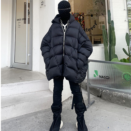 ro风羽绒服夹克简约宽松