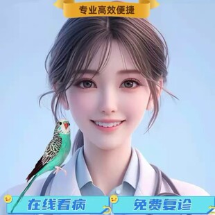 鹦鹉问诊鸟医生鹦鹉鸽子雀类鸟在线问诊,专业兽医经验丰富!