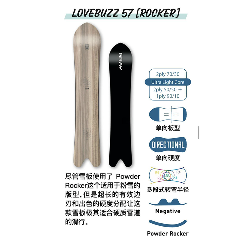 Gray小树日本粉雪刻滑大山