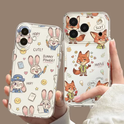 兔子适用苹果17手机壳iphone16promax卡通15plus14全包镜头全包
