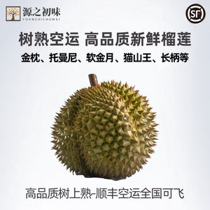 泰国树熟空运金枕榴莲