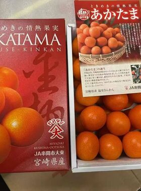 日本引进非进口一箱现货孕妇应季橘子鹿儿岛金桔VS宫崎金桔2斤