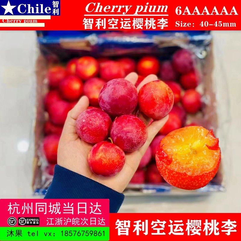 智利空运樱桃李5斤6A大果礼盒装超甜脆李子新鲜现摘孕妇水果,水产肉类/新鲜蔬果/熟食,李子,淘宝优惠券,粉丝福利购,淘宝优惠卷