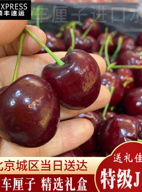 智利进口车厘子大樱桃3J级新鲜应季水果礼盒孕妇水果