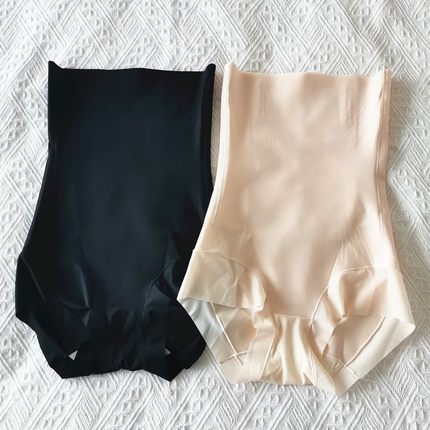 戴维诗8803高腰穿到胸下超薄果冻胶养塑提臀收腹收胃小平角内裤