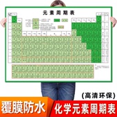 素周期表图 化学元 校园文化初中高中墙贴海报贴纸 素周期表挂图 元