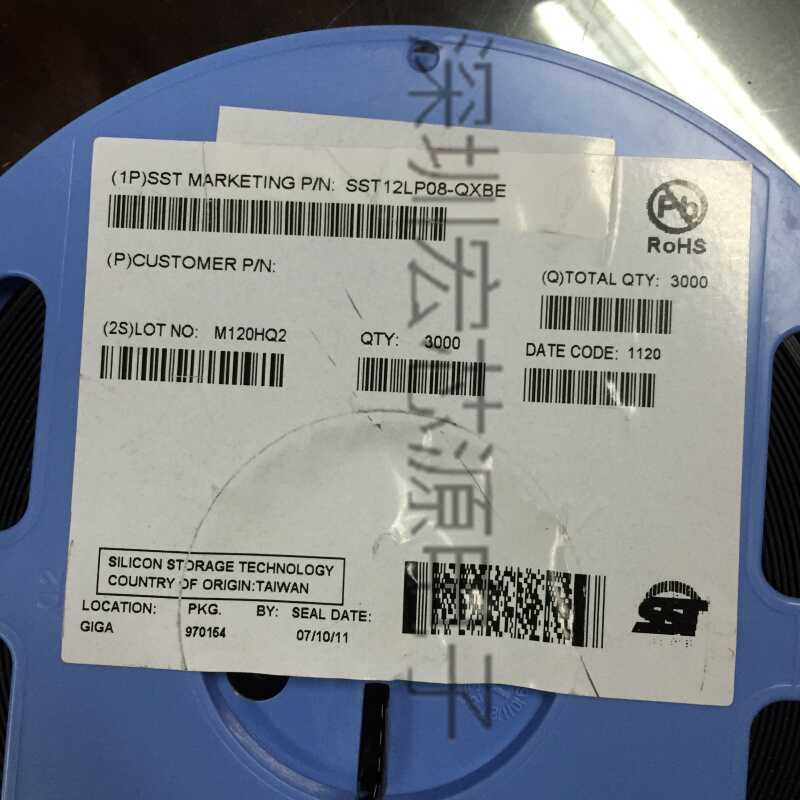 SST12LP08-QXBE全新原装封装QFN12射频放大器IC