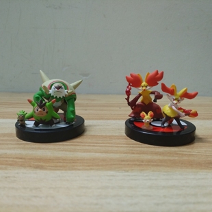 NO.651-655布里卡隆妖火红狐进化组卡洛斯立体图鉴宠物小精灵