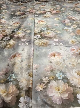 纯棉床品宽幅斜纹被套定做布料