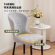 新款 弧形椅套异形全包四季 通用弹力椅子套罩防尘防猫抓叶子提花