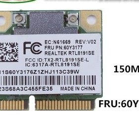原装联想 T410 T410S X201 X201I无线网卡 RTL8191SE 60Y3177