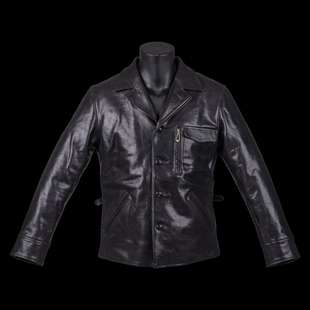 海盗加州小熊1940'S树膏苯胺茶芯马皮四角皮衣非Freewheelers FW