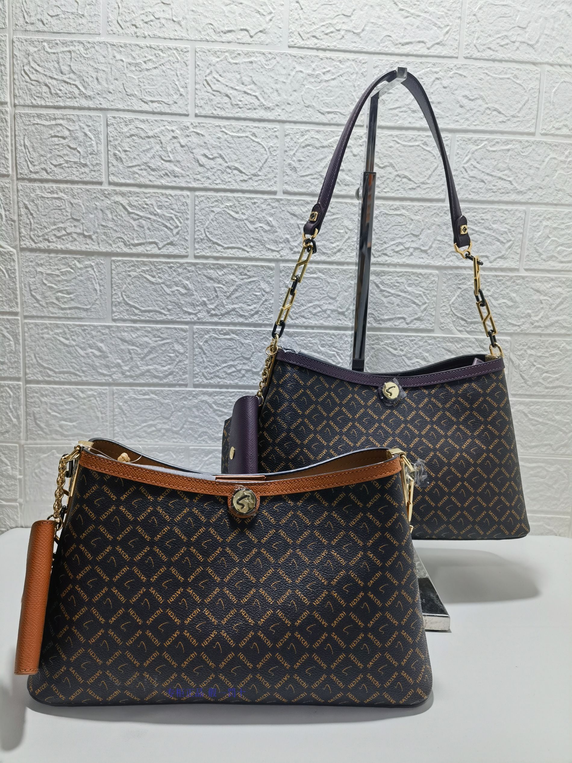 satchi沙驰女包2023秋冬新品 百搭时尚 单肩斜挎包ca0962-7fz 7fy