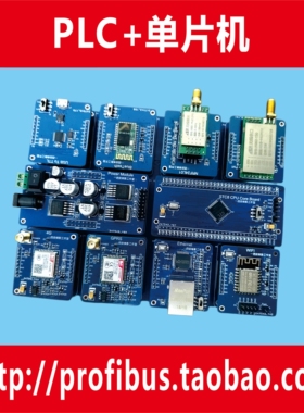 21种PLC和STC8单片机开发板实现Modbus RTU串口通信