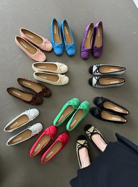 CHIC2024NEW SPRING：韩国复古彩色少女心轻松拿捏多巴胺氛围单鞋