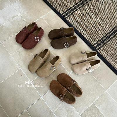 勃肯鞋女2024新款复古一脚蹬