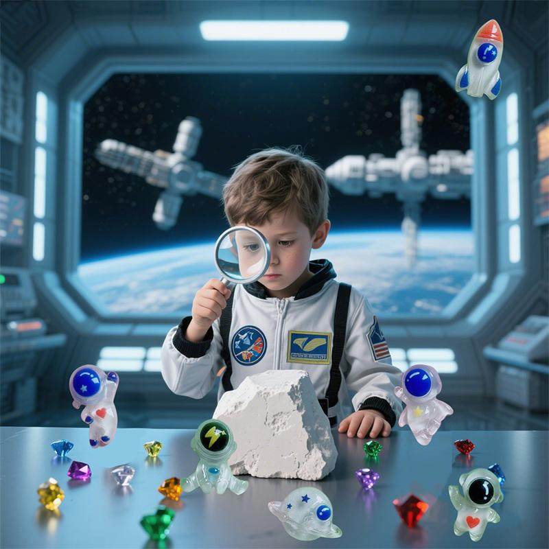 太空宇航员挖宝玩具发掘宝藏儿童DIY手工,玩具/童车/益智/积木/模型,挖宝玩具,淘宝优惠券,粉丝福利购,淘宝优惠卷