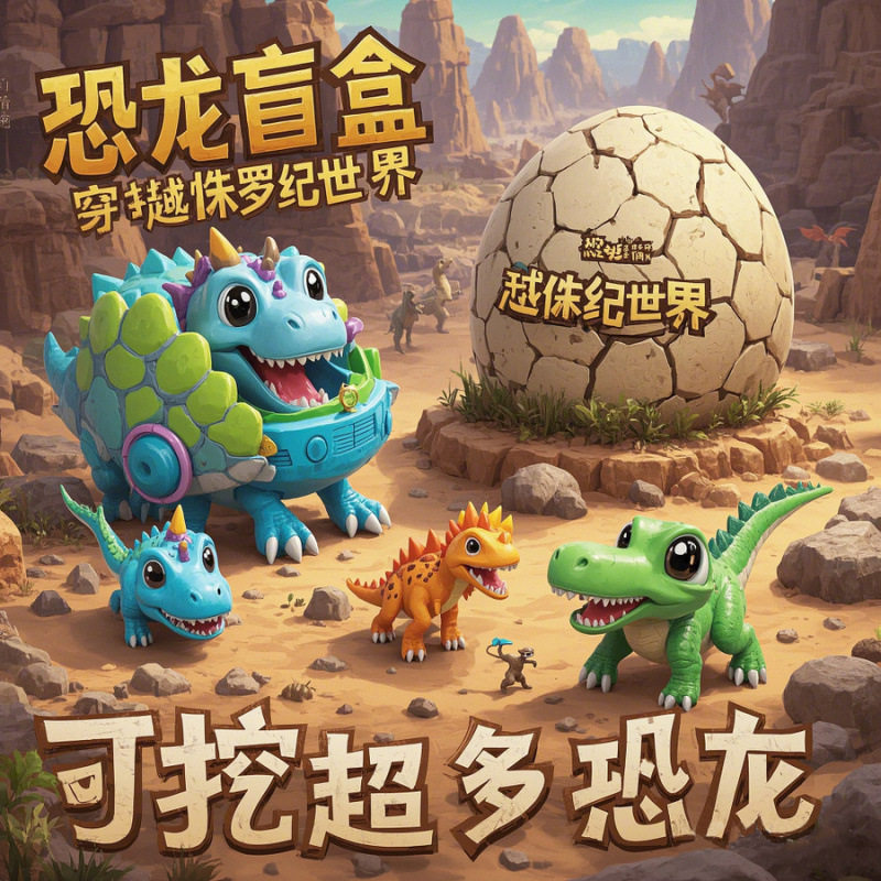 巨型恐龙蛋考古挖掘玩具儿童寻宝化石手工DIY惊喜盲盒礼品,玩具/童车/益智/积木/模型,挖宝玩具,淘宝优惠券,粉丝福利购,淘宝优惠卷