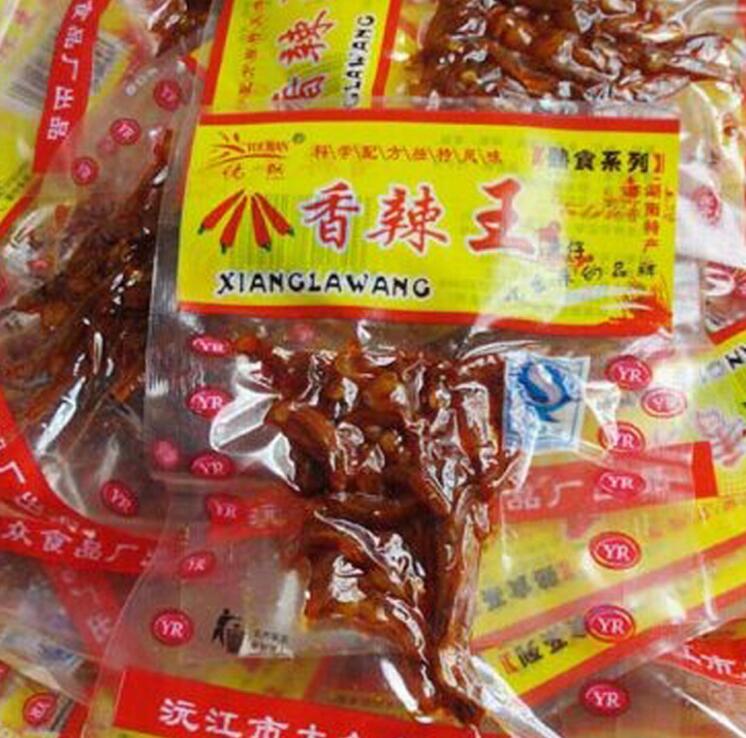 60包湖南特产香辣王8克小鱼仔图片