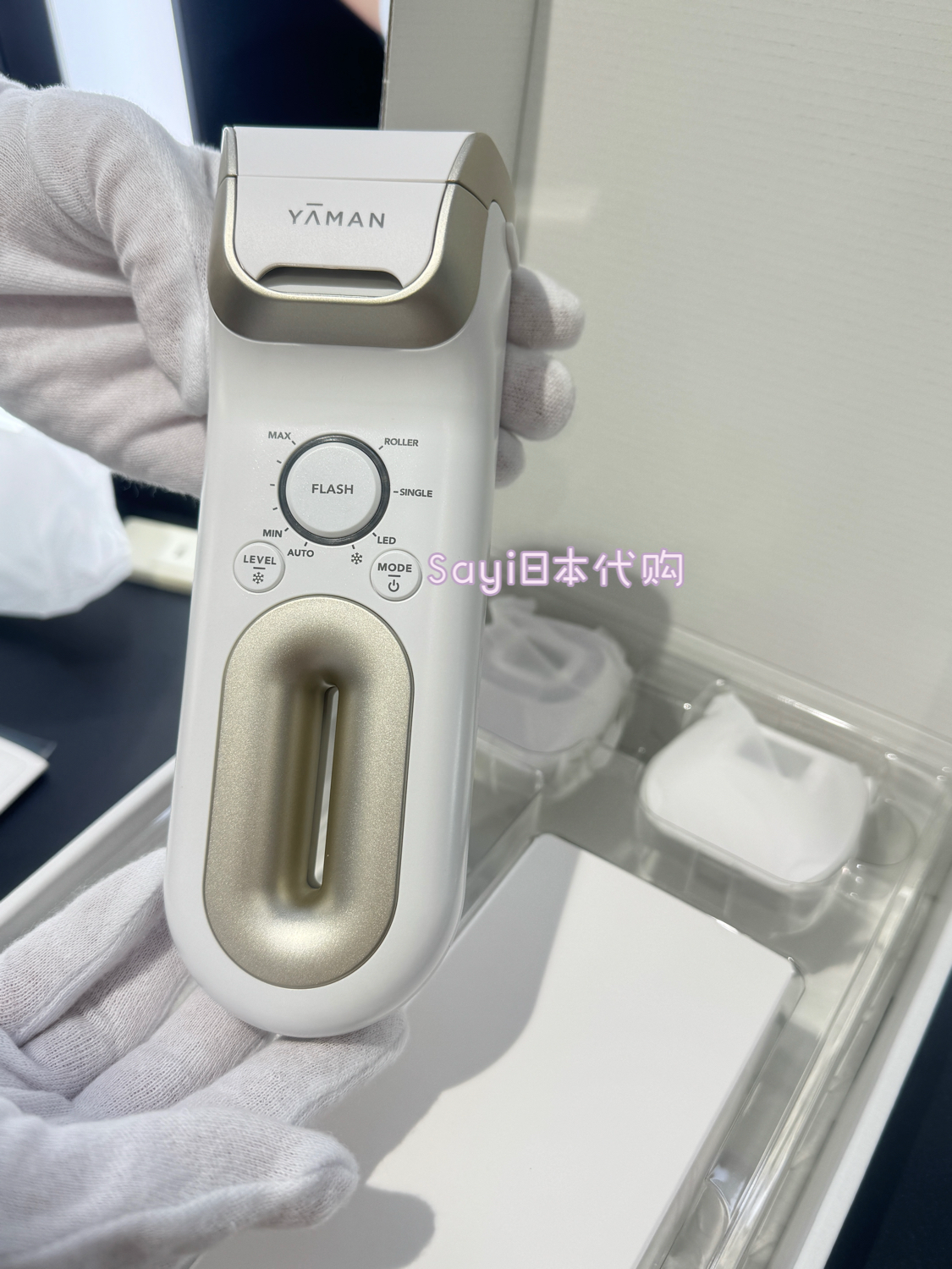 Sayi日本直邮 雅萌yaman全身美肌冷却 x 高速LED脱毛仪