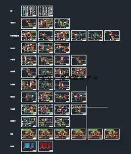 化工工艺流程图，PID图，带控制点的工艺流程图 可编辑CAD格式sh