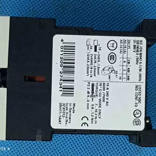 议价SIRIUS 接触器 3ZX1012-0RH11-1AA1