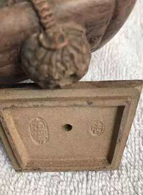 议价周定芳制，船型紫砂壶，亦壶亦玩！ 壶近二十年，喜欢的联系