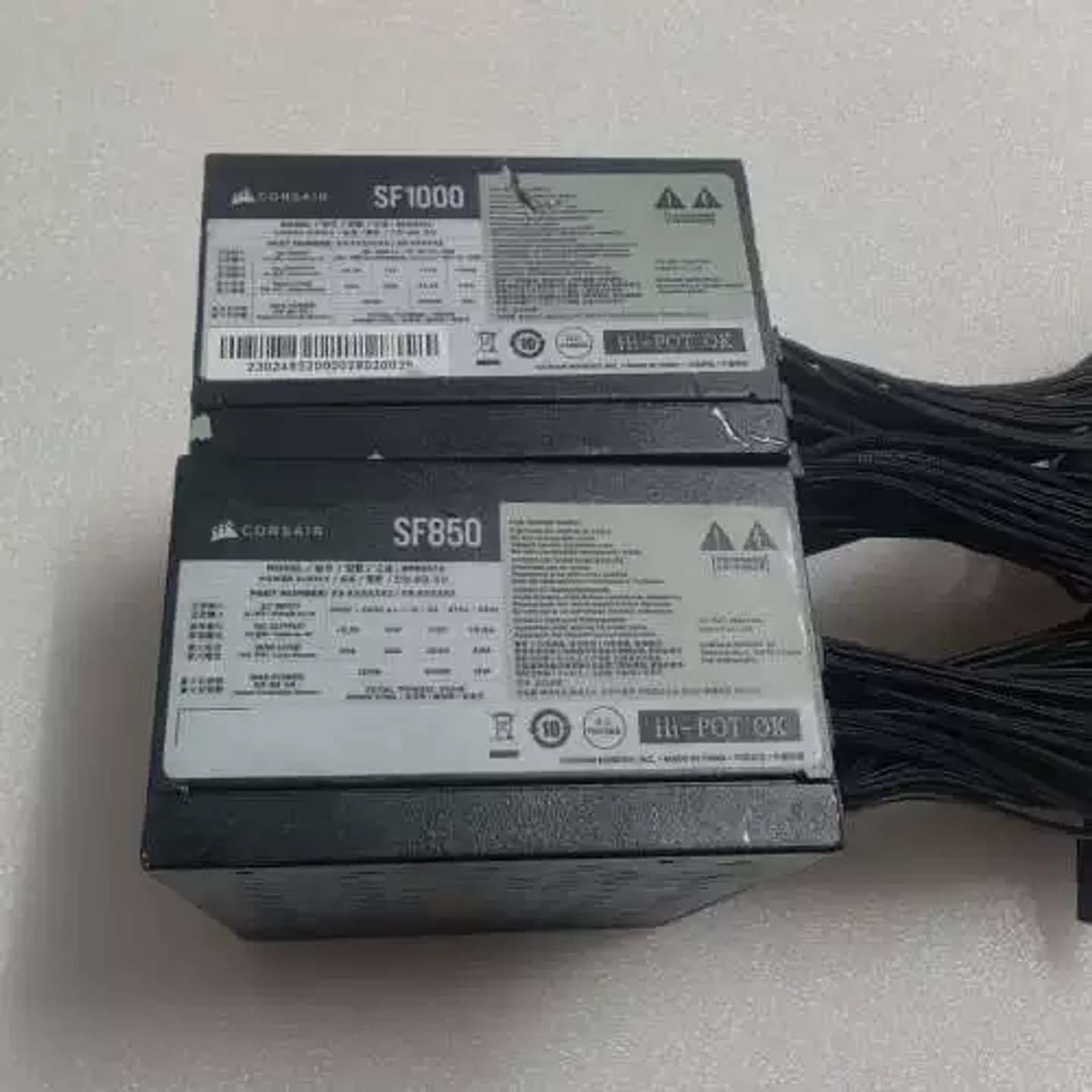 议价海盗船SF1000 SF850 主机全模组电源 实图拍摄