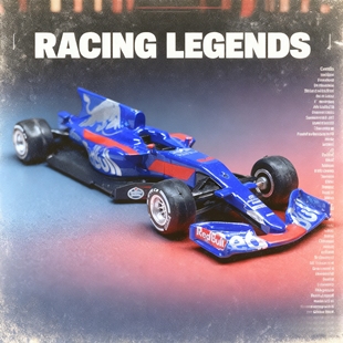 残缺特价1/55台湾711限定红牛F1一级方程式赛车STR12 合金车模