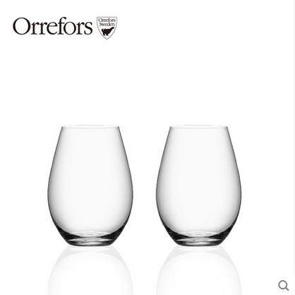 Orrefors无铅水晶玻璃威士忌杯