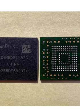 SDIN8DE4-32G 汽车电脑板BGA存储芯片 EMMC 32G 全新 153珠