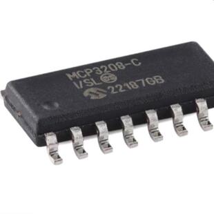 MCP3208 D转换器芯片 12位八通道A SOIC 全新原装