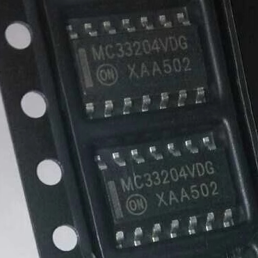 MC33204VDG 汽车电脑板常用芯片 运算放大器-4通道运放1.8-12V