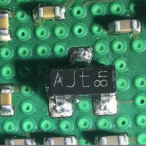 AJt  AJW 汽车电脑板NPN晶体三极管SOT23-3脚全新进口