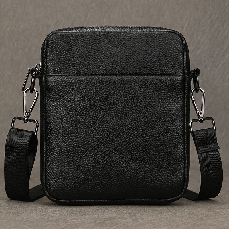 黑色真皮小单肩男士牛皮休闲小方包牛皮斜挎包iPad夏秋户外上班包,箱包皮具/热销女包/男包,男士包袋,淘宝优惠券,粉丝福利购,淘宝优惠卷