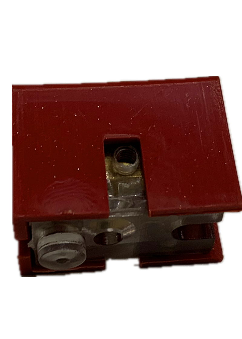 意科铝架脚踏封口机接线柱单加热封口配件电热丝导电接头