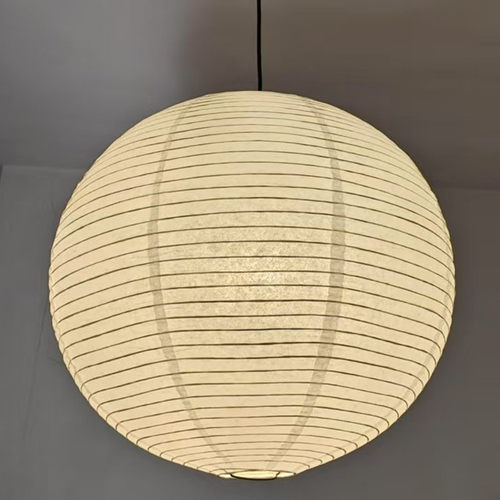 侘寂风圆球日式复古灯笼北欧丹麦简约纸灯球形咖啡厅酒店民宿灯具