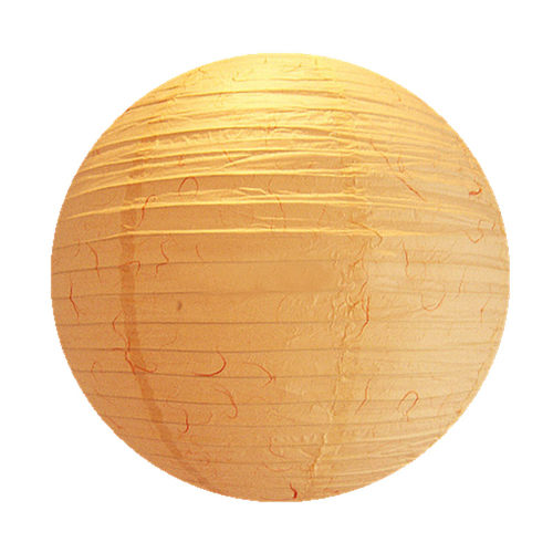 米黄色纸灯笼不含光源20-60cm