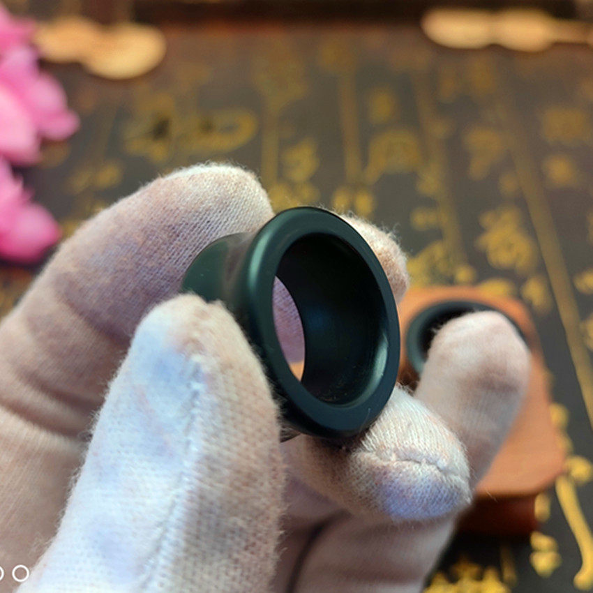 纯天然空心大号黑牦牛角耳扩饰品耳廓耳堵时尚耳洞流行朋克扩耳器