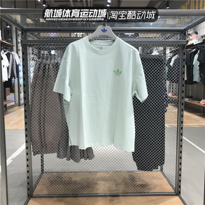阿迪达斯女子三叶草短袖t恤