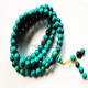 藏密坊 绿松石108颗佛珠手链尺寸6.5mm修行人念佛用民族风现货